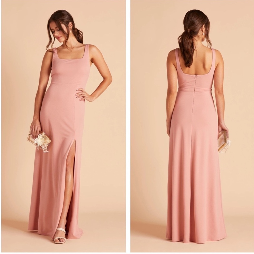 Elegant Pink Sleeveless Dress